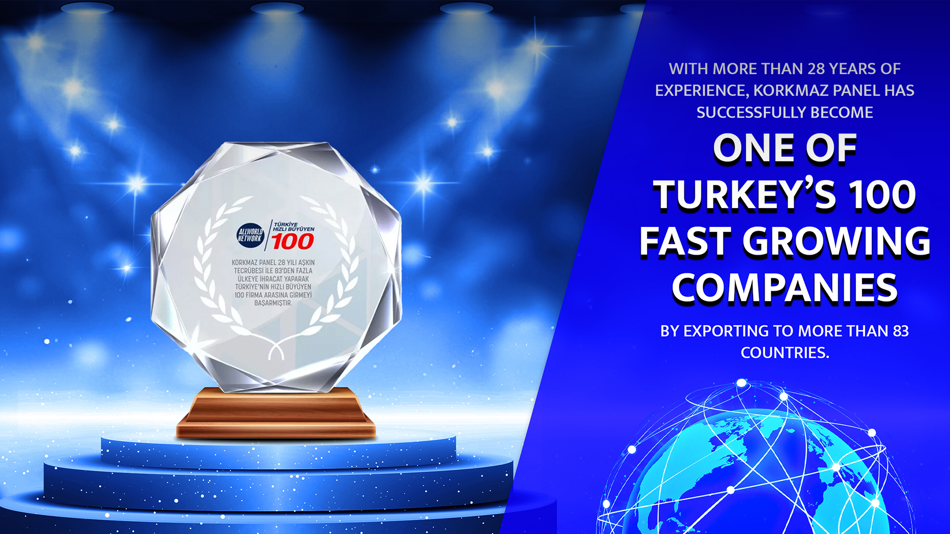 We Are Among the 100 Fastest-Growing Companies in Turkey!