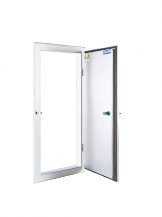 Aluminum Embossed PVC Hinged Door