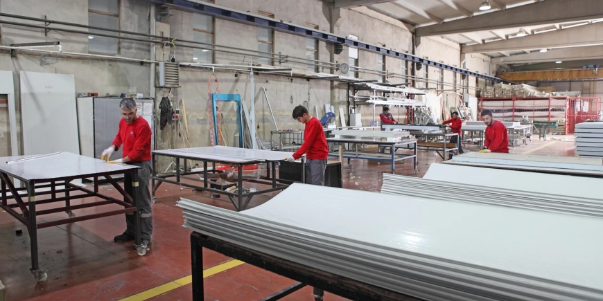 Cold Room Door Production